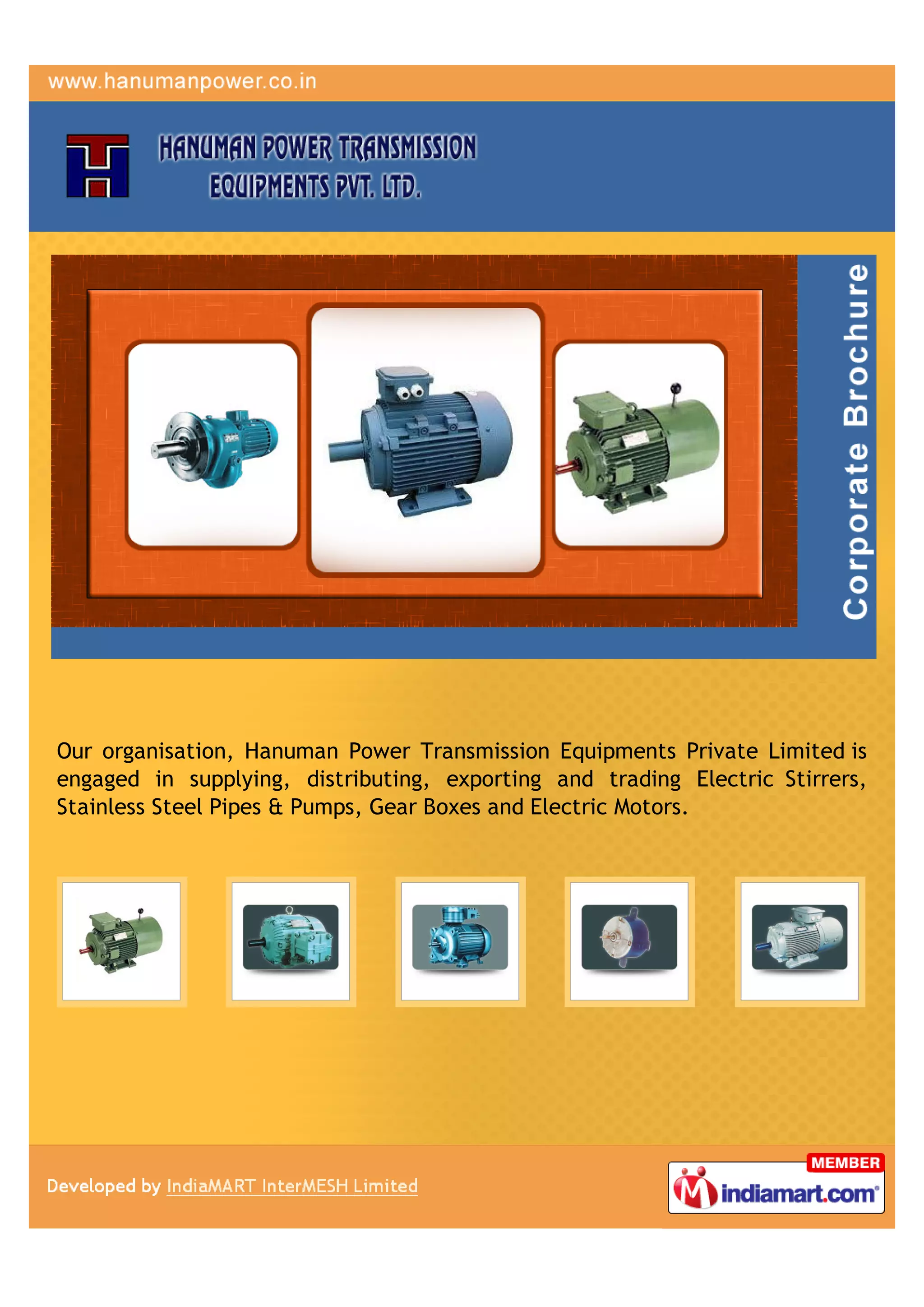 Hanuman Power Transmission Equipments Private Limited, Mumbai, Electric