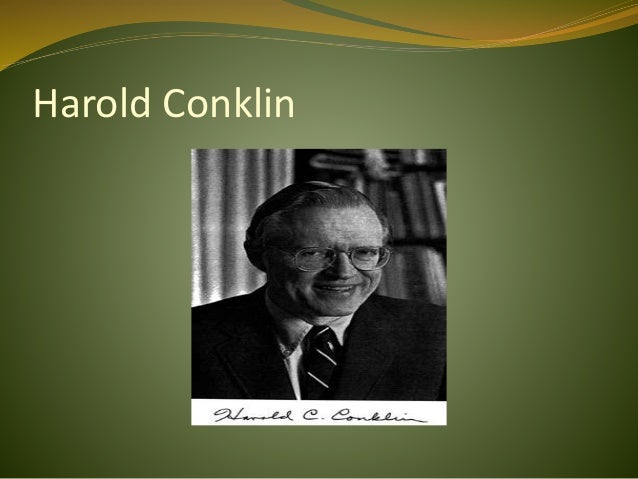 Conklin hanunoo color categories summary of the book
