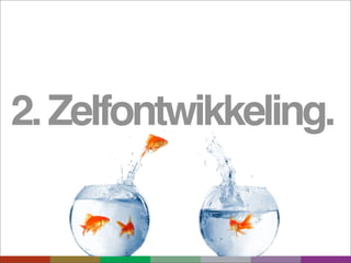 2. Zelfontwikkeling.
 