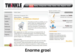 Retail en Online
                Retail en Online




Enorme groei
 