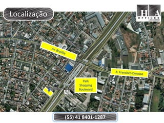 Localização




              (55) 41 8401-1287
 