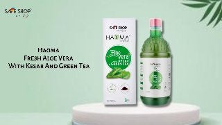 Aloe Vera With Kesar And Green Tea | Safe Shop India
