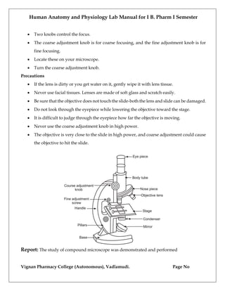 Human Anatomy and Physiology - I Practical Manual.pdf