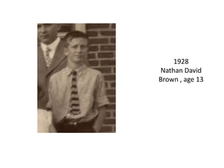 1928
Nathan David
Brown , age 13
 