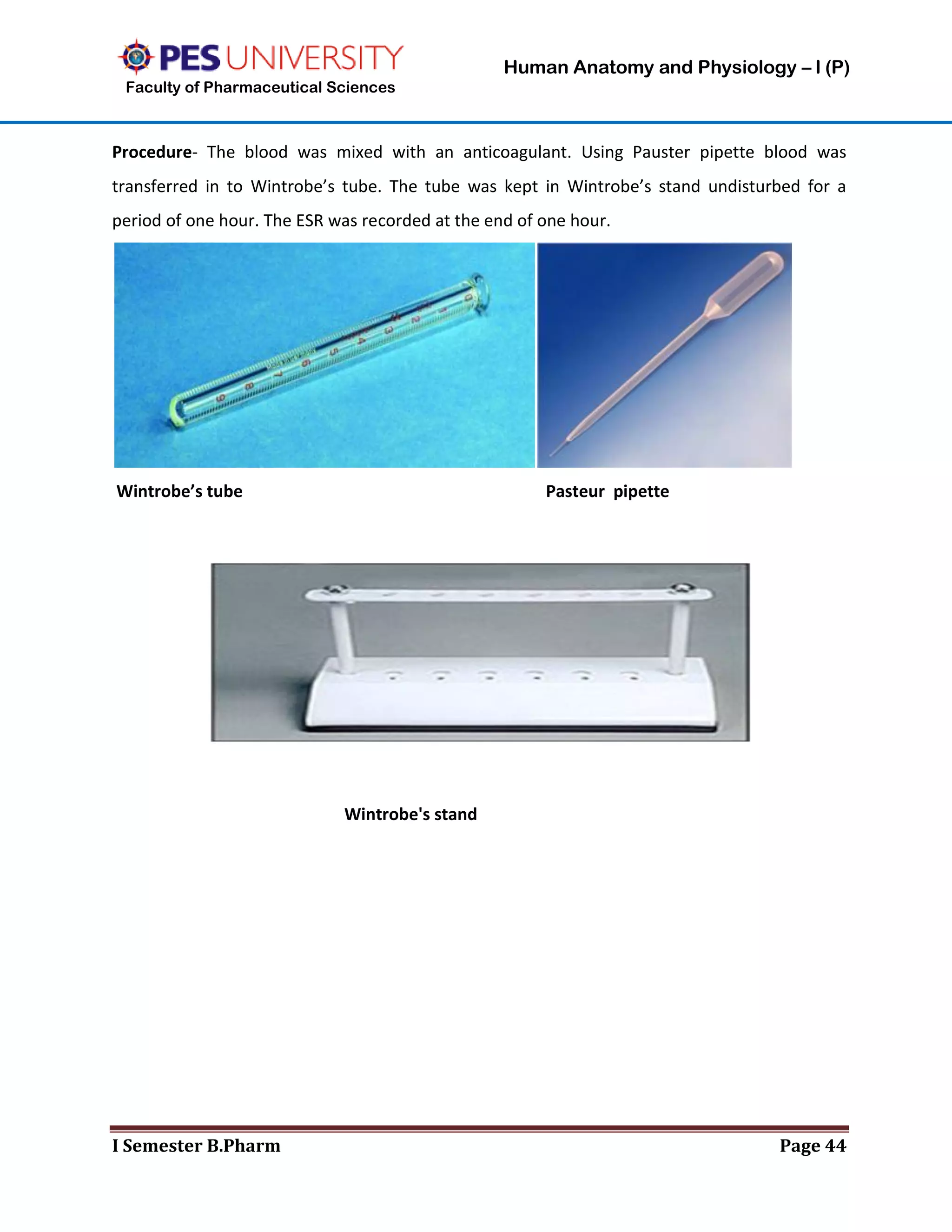 HAP I (P) lab manual | PDF