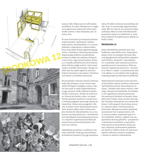 wanym trybie. Miejsce jest nie tylko bardzo      zaletą. W trakcie realizacji zrozumieliśmy jed-
                zaniedban...