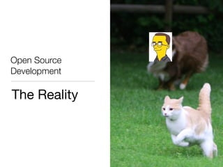 Open Source
Development

The Reality
 