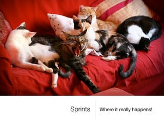 Sprints   Where it really happens!
 