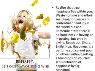 Happiness | PPT