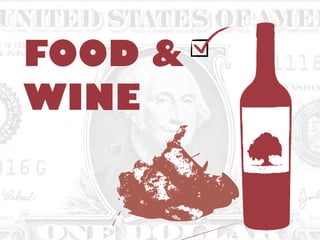FOOD &
WINE
 