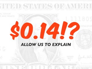 $0.14!?ALLOW US TO EXPLAIN
 