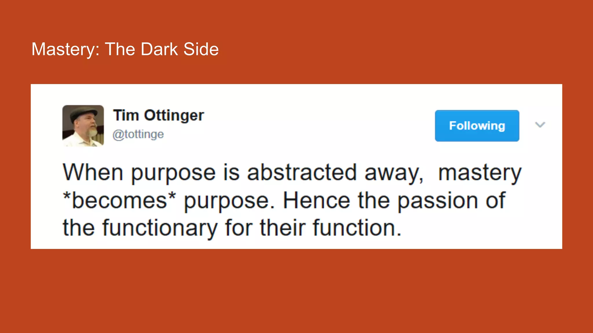 Mastery: The Dark Side
 