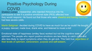 Happiness in a pandemic