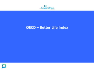 OECD – Better Life Index
 