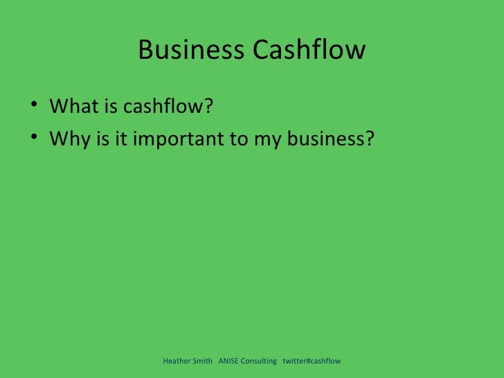 what is cash flow in business