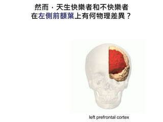 Ȼ옷ߺͲ옷
ǰ~~к
left prefrontal cortex
 