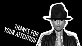 THANKS FOR
YOUR ATTENTION
 