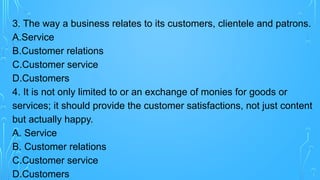 Effective Customer Complaint Handling in Food and Beverage Services | PPTX
