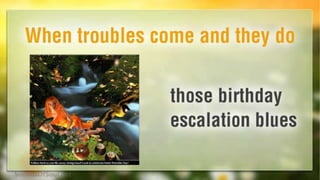 Happy birthday Escalation Blues