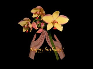 Happy birthday ! 