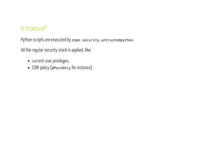 Battery included
Rapido comes with a complete REST API.
GET / POST / DELETE / PUT / PATCH
It is a ready-to-use JSON backend.
 