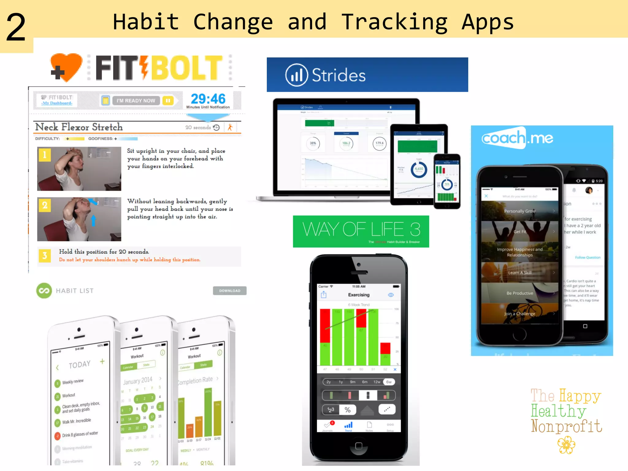 Habit Change and Tracking Apps2
 