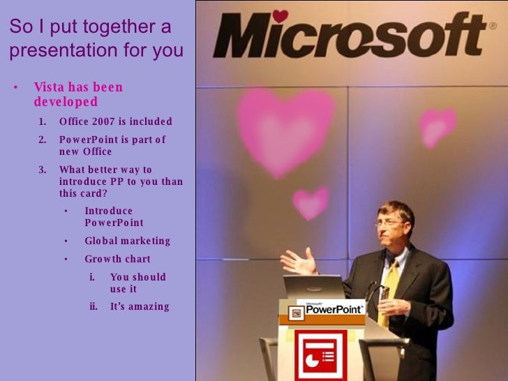 Happy Valentine S Day From Bill Gates