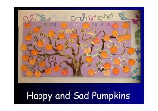 Happy and Sad Pumpkins
