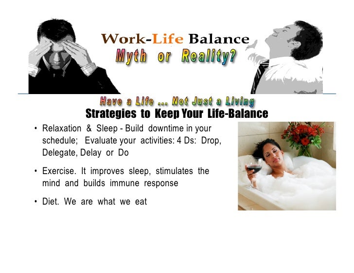 Work Life Balance Myth Or Reality