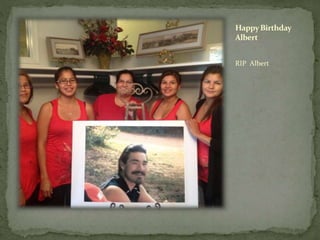 HappyBirthday
Albert
RIP Albert
 