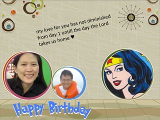 d
                           inishe
                  s not dim Lord
          r you ha day the
my love fo ntill the
       ay 1 u ♥
from d home
        s
 takes u
 