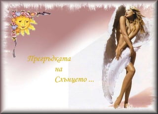 Срамежливостта на гълъбицата ...