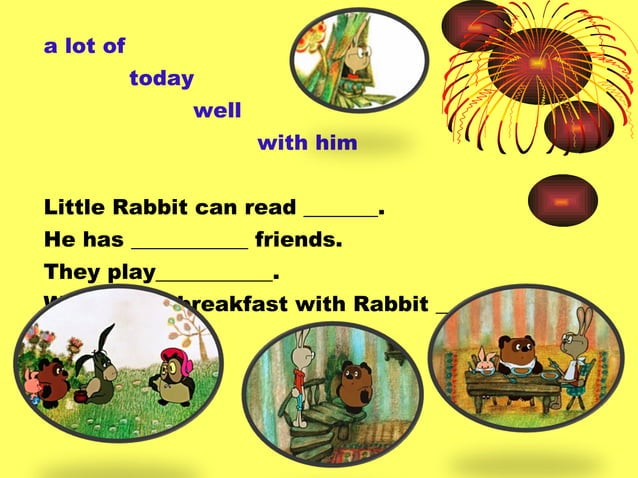 Happy birthday, dear rabbit! 3 | PPT