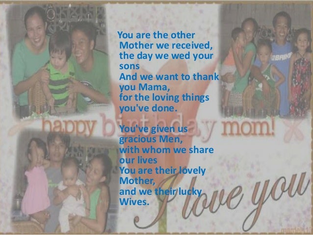 happy birthday other mother