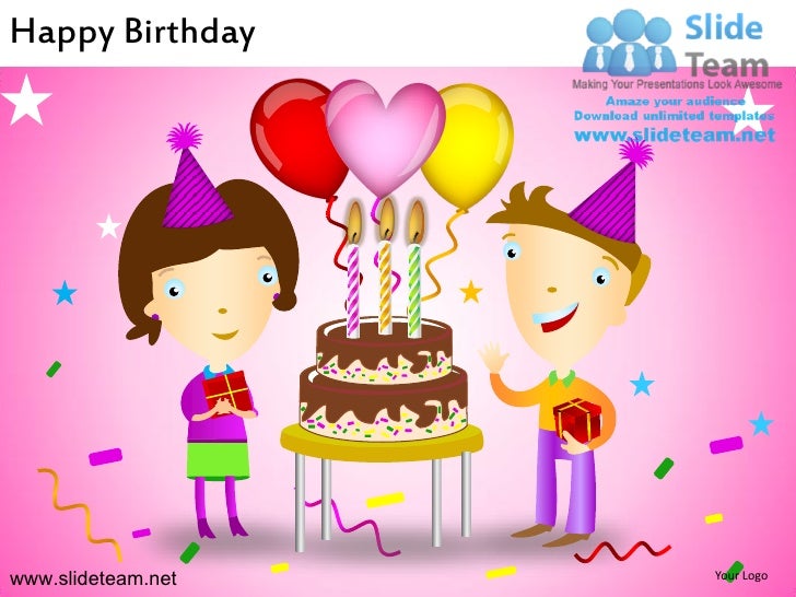 birthday powerpoint slide