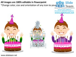 All images are 100% editable in Powerpoint
“Change color, size and orientation of any icon to your liking”




www.slideteam.net
 