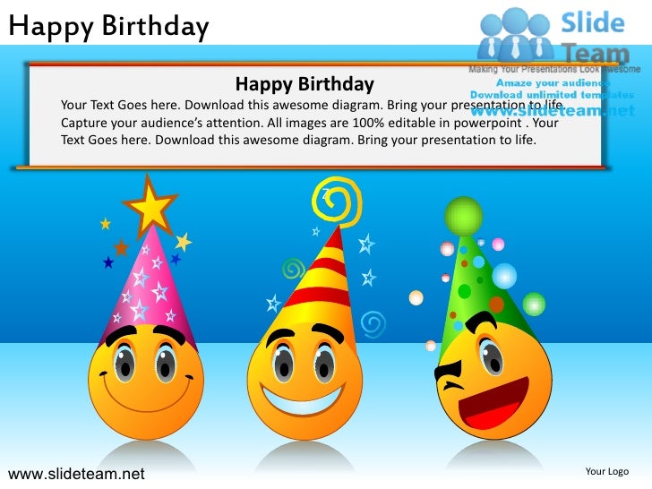 birthday powerpoint slide