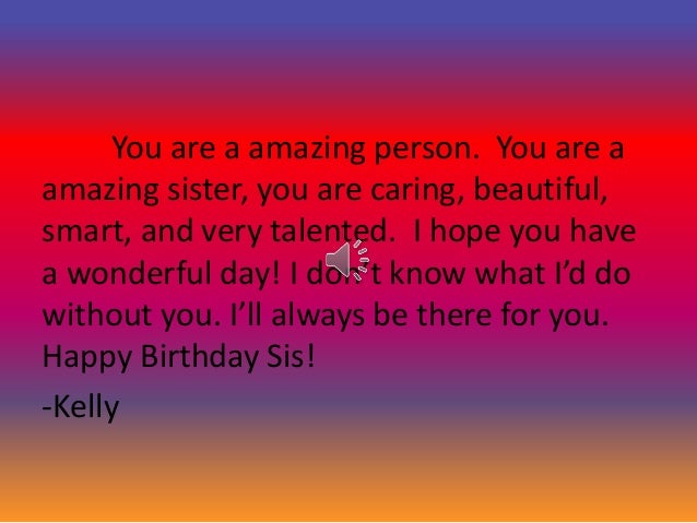 happy birthday sabrina