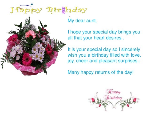 Happy birthday to my favorite aunt