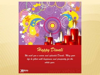 A warm and prosperous Happy Diwali to all our clients