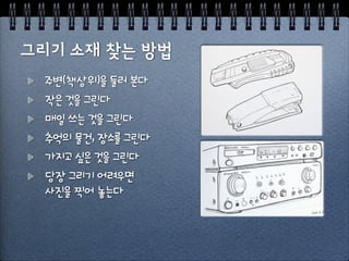 즐겁게 그리기
작게 그린다 (A5)
매일 그린다
좋아하는 것을 그린다
함께 그린다
보여준다
 