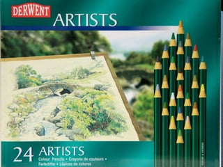 색연필 고르기
수성 
- 물에 녹아요, 수채화 흉내를 낼 수 있어요
유성 
- 발색 좋아요 찐해요 이뻐요!
색상 
- 12, 24, 36, 72, 120 
- 브랜드별로 색상이 달라요 
- 낱개 구입 가능
유성, 나무 연필 모양으로 구입하세요 
- 종이, 플라스틱 형태 안돼요
자동연필깍기 사용 주의!
케이스에 수채물감이  
그려져 있어요 : 수성
 