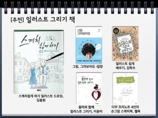 3주간 매일 매일 따라 그리기
http://www.ﬂickr.com/photos/phploveme/sets/72157626876021386/
 