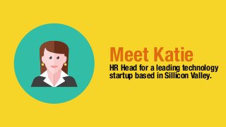 Meet KatieHR Head for a leading technology
startup based in Sillicon Valley.
 
