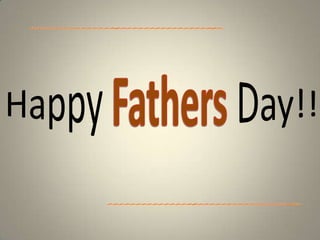 Happy Fathers Day!! 