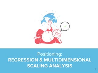 Positioning:
REGRESSION & MULTIDIMENSIONAL
SCALING ANALYSIS 5
 