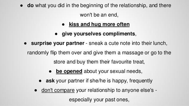 Happy Fulfilling Long Term Relationships