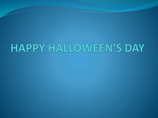 halloween’s day