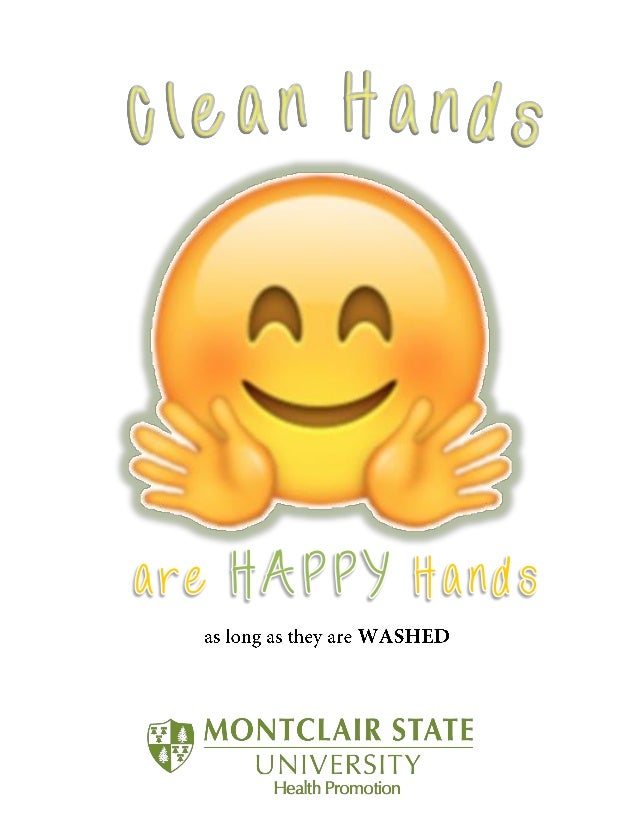 Hand Washing PSA Emoji 1 ("Happy Hands")