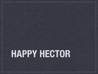 HAPPY HECTOR
 